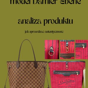 E book analiza modelu Neverfull Damier Ebene MM